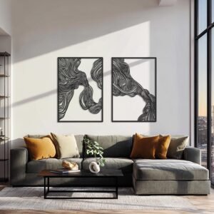 Abstract Flow Abstract Flow — metal wall art