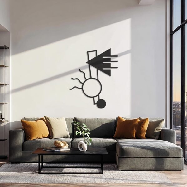Abstract Geometric — metal wall art