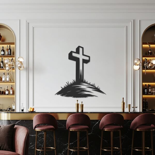 Cross — metal wall art