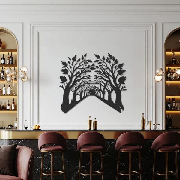 Forest Path — metal wall art