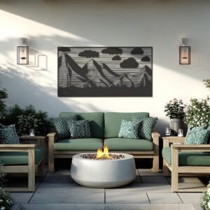 Mountain Horizon Mountain Horizon — metal wall art