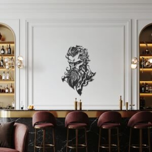 Mythical Man — metal wall art