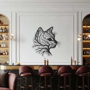 Tree Cat Tree Cat — metal wall art