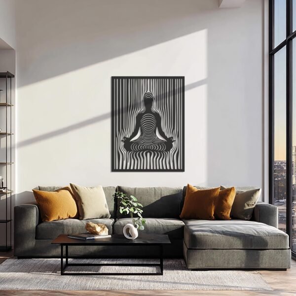 Zen Balance — metal wall art